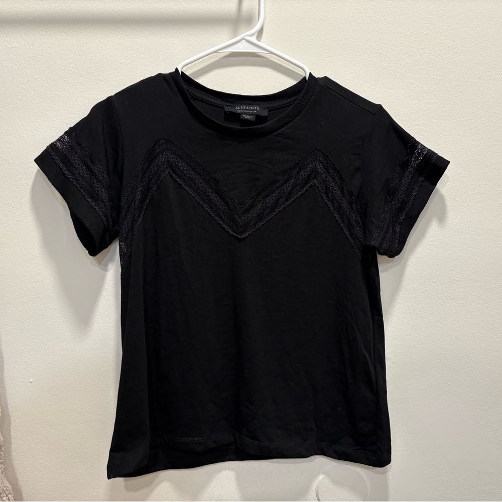 All Saints Lina Lace T-Shirt